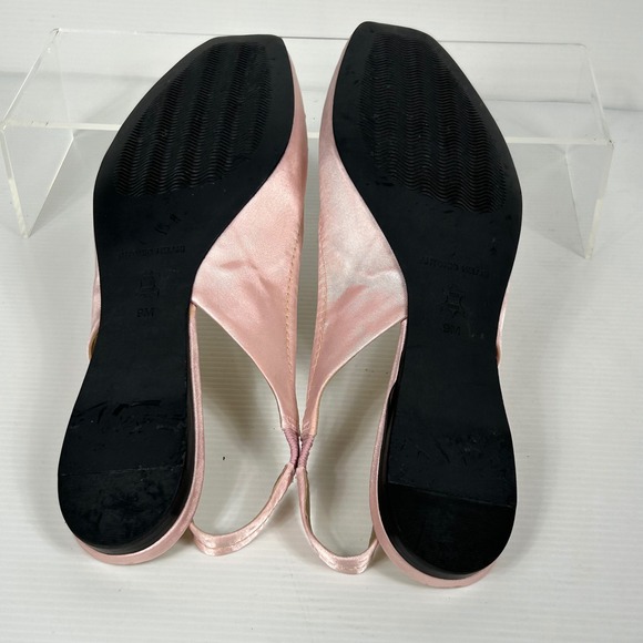 ANTONIO MELANI Blush Crystal Slingback Heels - Picture 8 of 8